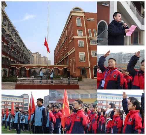 用牛劲 发牛力 “犇”向美好六月 湖北省荆门德艺学校南校（碧桂园）2021年春季学期开学典礼